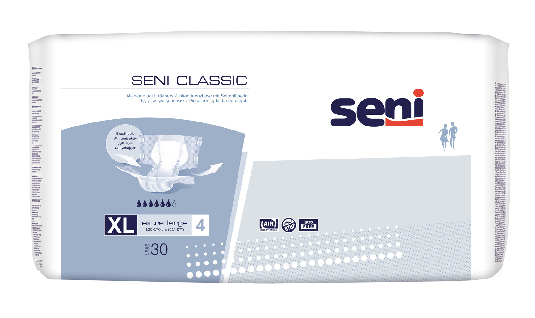 Підгузки для дорослих SENI CLASSIC extra large (30 шт.)